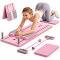 Pilates Board - Foldable Multifunctional Abdominal Muscle Core Trainer 300LBS Capacity