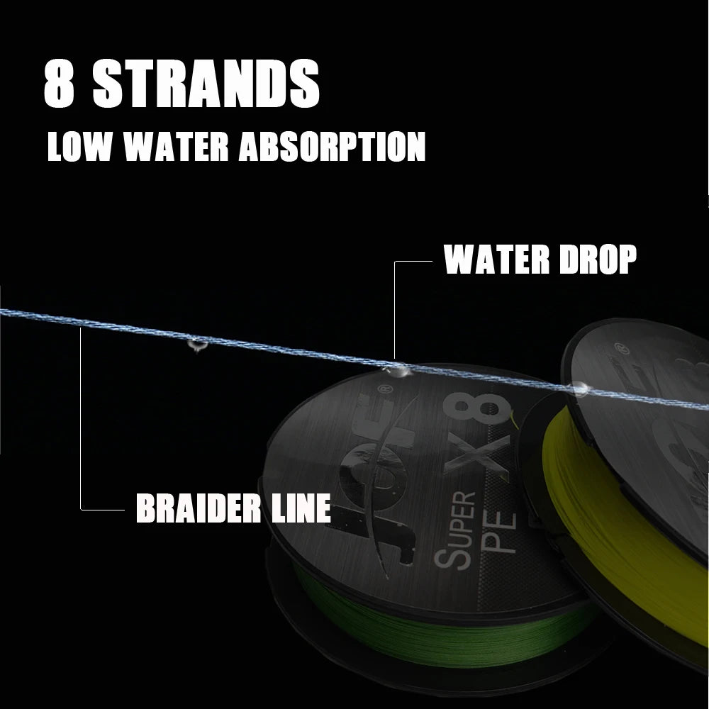 8 Strands Fishing Line 150M 300M 500M Multifilament Fishing Line Fishing Accessories Braided Cord for Fishing Fishing Carp