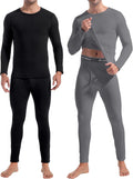 2 or 3 Sets Thermal Underwear for Men Long Johns Base Layer Cold Weather