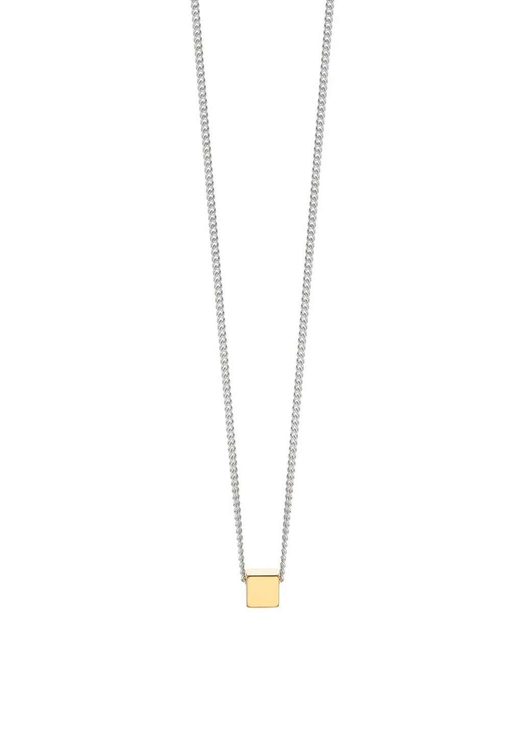 Box Necklace - Gold